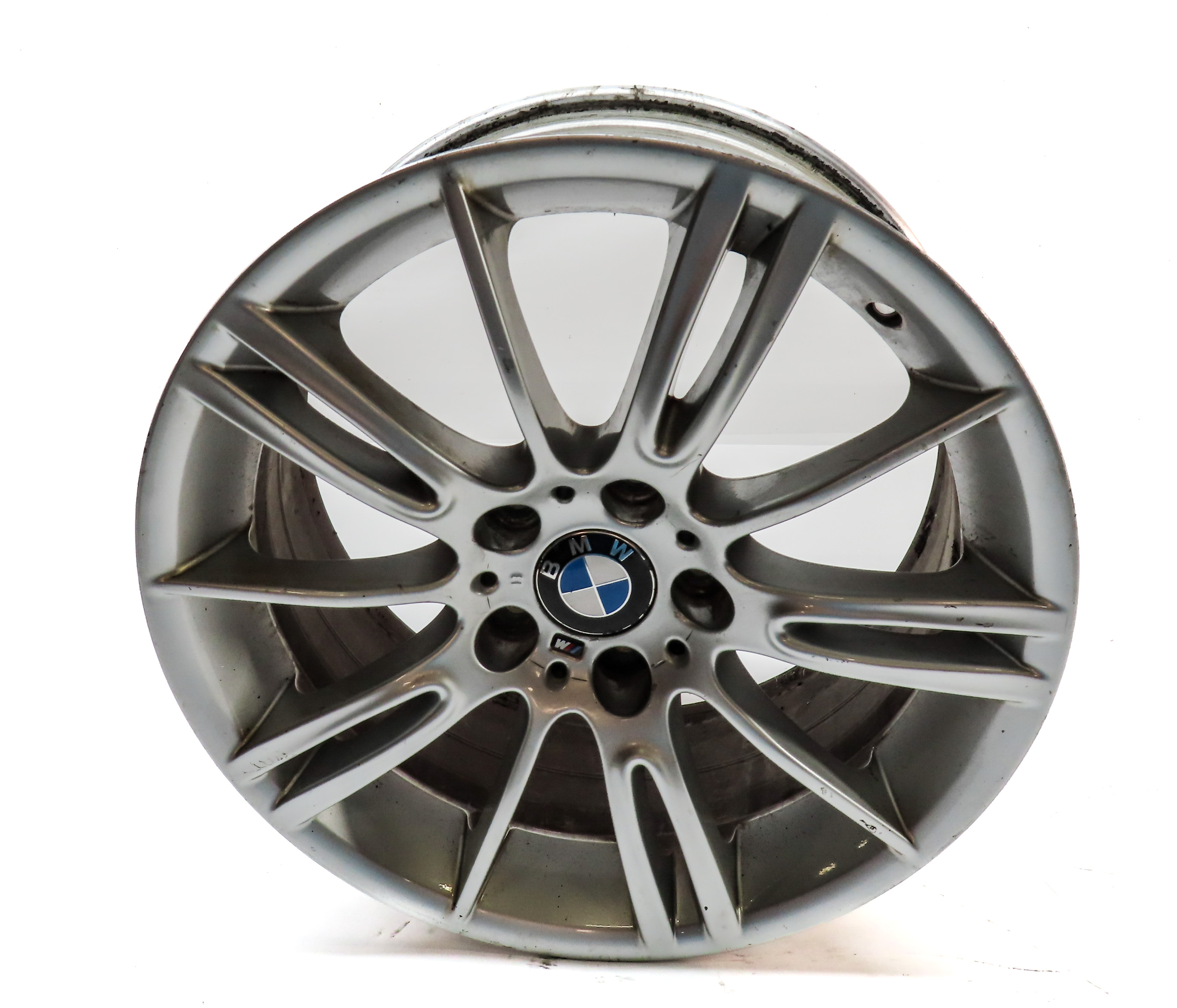 06-13 BMW 323i 325i 328i 330i 335i (E90) 18x8.5 10-SPOKE ALUMINUM ///M WHEEL RIM — exact item pictured